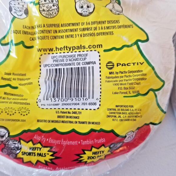 Hefty Merry Pals Paper Plates Assorted Santa Elf, Nutcracker Vintage 2 Packages - Picture 5 of 11
